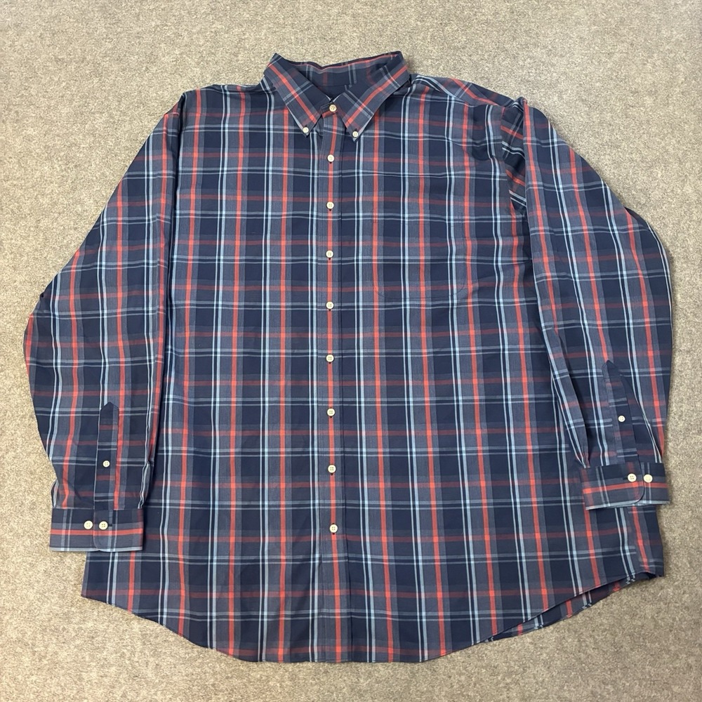 Brooks Brothers Mens 4XLT Long Sleeve Button Down Polo Shirt Non Iron Lot of 3 - Picture 6 of 14